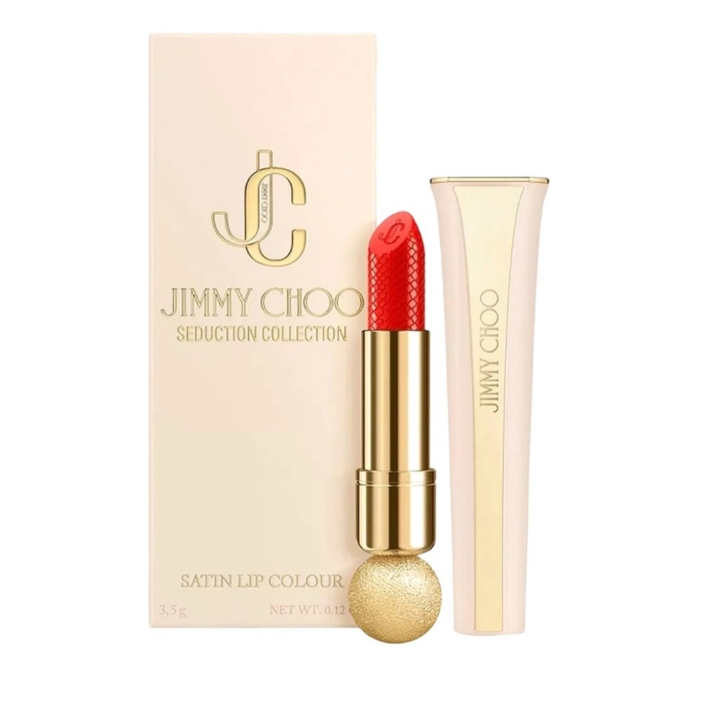 NIB - Jimmy Choo Seduction Collection Matte Lipstick - Coral Kiss
